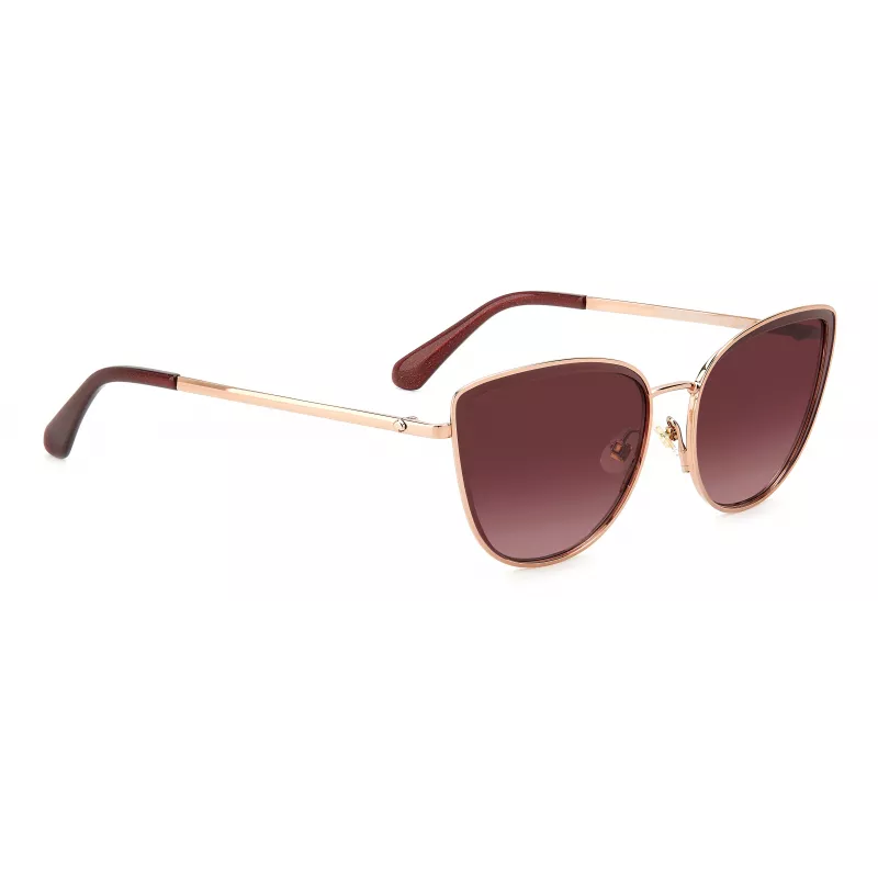 Kate Spade Staci Cat Eye Sonnenbrille Havana Braun Verlauf 56mm