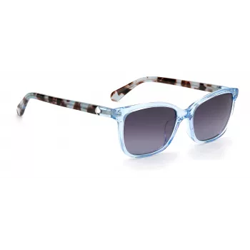 KATE SPADE TABITHASPJPF3 Damen-Sonnenbrille - Havanna-Acetat-Rahmen, braune Verlaufsgläser, 53 mm