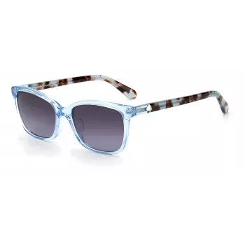 KATE SPADE TABITHASPJPF3 Damen-Sonnenbrille - Havanna-Acetat-Rahmen, braune Verlaufsgläser, 53 mm