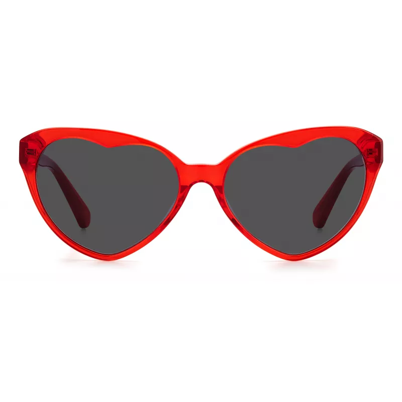Kate Spade Velma Damen-Sonnenbrille VELMASC9AF7IR Schwarzer Rahmen Graue Verlaufsgläser 57/17/140 mm