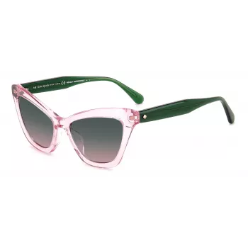KATE SPADE Damen Amelie eckige Sonnenbrille - 54/17/140 mm