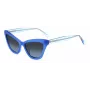 KATE SPADE Damen Amelie eckige Sonnenbrille - Schwarzer Rahmen, grau verlaufende Gläser 54mm