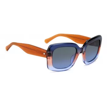 KATE SPADE Damen Bellamy Quadratische Acetat-Sonnenbrille Havana Brown Gradient 52mm
