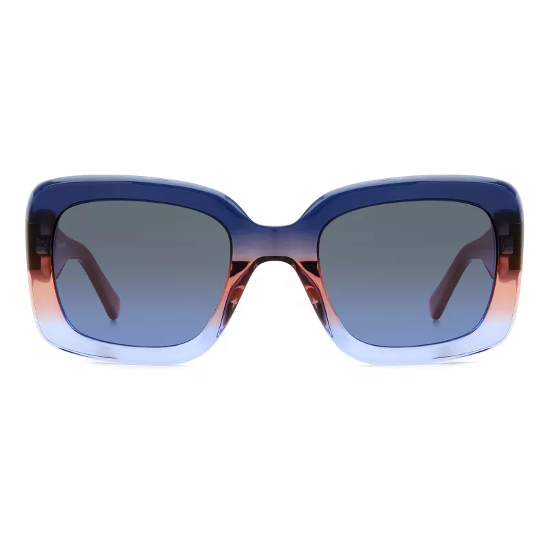 KATE SPADE Damen Bellamy Quadratische Acetat-Sonnenbrille Havana Brown Gradient 52mm