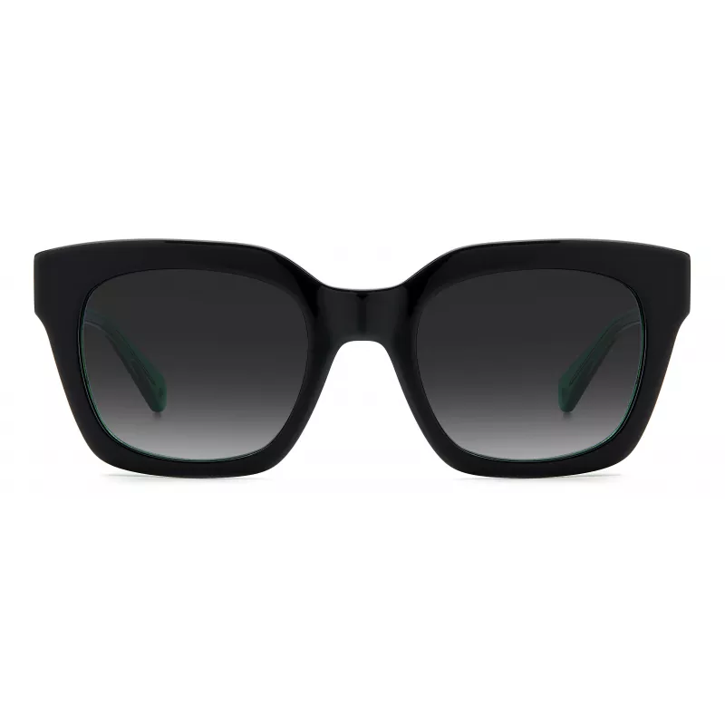 Kate Spade Damen CAMRYNS7ZJF09 Eckige Acetat-Sonnenbrille mit grauen Gradientengläsern