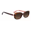 KATE SPADE Damen Dionna Cat Eye Sonnenbrille - Schwarzer Acetatrahmen mit grauen Gradientengläsern - 52/17/140 mm