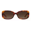 KATE SPADE Damen Dionna Cat Eye Sonnenbrille - Schwarzer Acetatrahmen mit grauen Gradientengläsern - 52/17/140 mm
