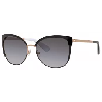 Kate Spade Damen-Sonnenbrille Genice - Schwarz/Grau Verlauf - 57 mm