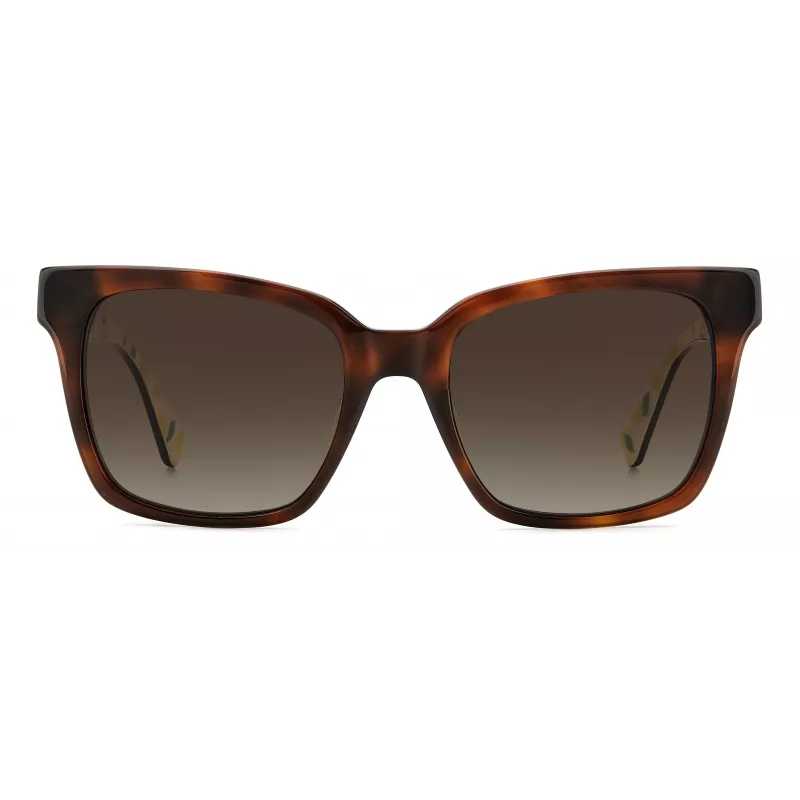 KATE SPADE Damen Harlow Sonnenbrille GS086F5 - Quadratischer Acetatrahmen 55/17/140 mm
