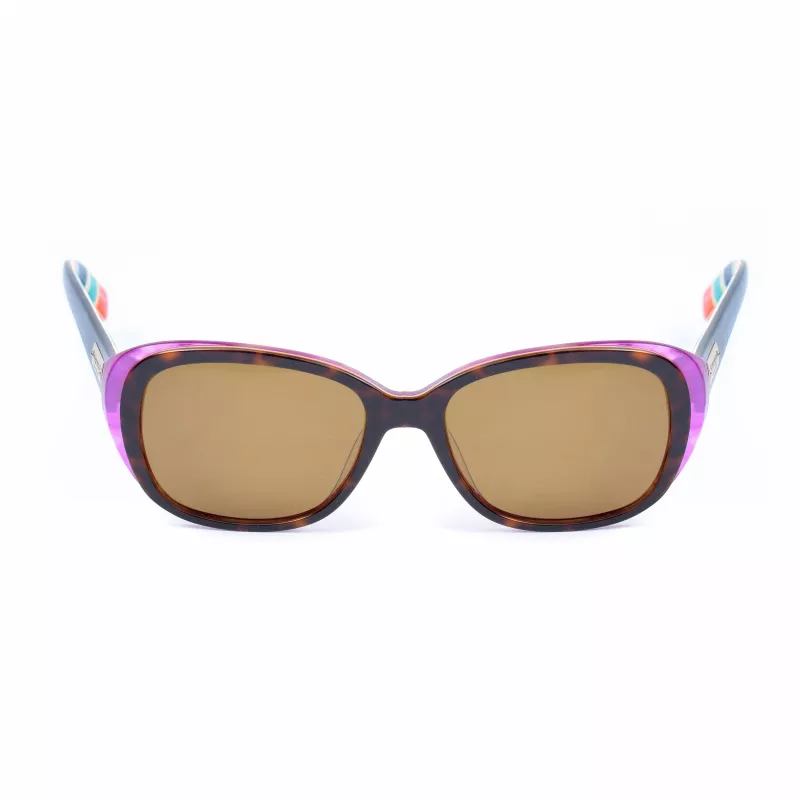KATE SPADE Damen Sonnenbrille Hilde-P-S - Dark Havana - Polarisiert Braun Verlauf - 54mm