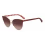 KATE SPADE Damen Izara Cat-Eye-Sonnenbrille - Schwarzer Acetatrahmen mit grauen Gradientengläsern - 57/17/140 mm