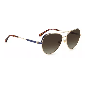 KATE SPADE Damen KATALINAGSLKS Butterfly Sonnenbrille Dark Havana Grau Gradient 59mm
