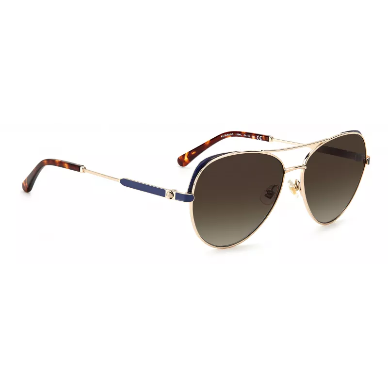 KATE SPADE Damen KATALINAGSLKS Butterfly Sonnenbrille Dark Havana Grau Gradient 59mm