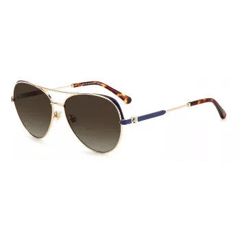 KATE SPADE Damen KATALINAGSLKS Butterfly Sonnenbrille Dark Havana Grau Gradient 59mm