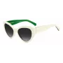 KATE SPADE Damen Paisleigh SVK6 rechteckige Sonnenbrille - Schwarzer Rahmen, grau verlaufende Gläser 55/17/140 mm