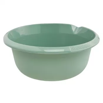 keeeper Björk Runde Schüssel 6L, Nordic Green, Ø32 cm, Melamin, mit Messskala und Ausguss