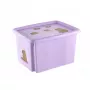 keeeper Box mit Deckel 30L Karolina „Capybara“ 45x35x27cm Soft Purple