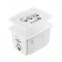 keeeper Box mit Deckel 30L Karolina „Minions Bello“ 45x35x27cm weiß