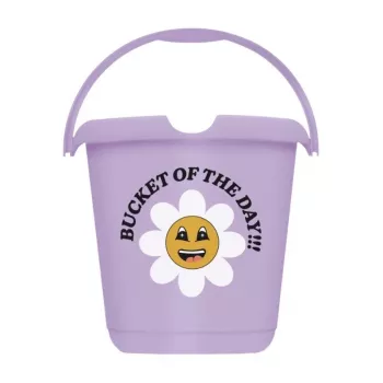 KEEEPER Eimer 10L Ilvie Happy Flower Ø30x28cm Lila