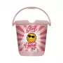 keeeper Deco Eimer 10L Ilvie Emoji Stay Positive, Nordic Pink, Rund, PP, Ø30x28 cm