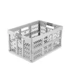 keeeper Faltbox ben 45 L Nordic Grey — Traglast bis zu 50 kg, zusammenklappbare Aufbewahrungsbox 54 x 37 x 28 cm