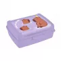 keeeper Aufbewahrungsbehälter deco-click-box midi 1L Carla „Capybara“ 17x13x7cm Soft Purple