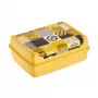 keeeper Aufbewahrungsbehälter deco-click-box midi 1L Carla Minions Mosaik 17x13x7cm Gelb