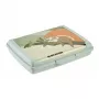 keeeper Aufbewahrungsbox Deco-Click-Box Mini 0,5L Carla 'Lazy Lui' 17x13x3,5cm Grün