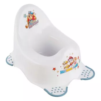 keeeper kids Coaster Adam Paw Patrol Spielzeug-Aufbewahrungsbox, Weiß mit mehrfarbigem Druck, 38 x 27 x 23,5 cm, faltbar aus Stoff & Karton, abnehmbarer Deckel, Stoffgriffe, ~24 L