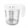 KEEEPER Messbecher mit Antirutsch-Funktion 0,5L Massimo Ø10,5x11,5cm Transparent/Grau