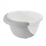 keeeper Rührschüssel mit Antirutsch-Funktion 3,5L Carlotta Ø26x14cm Weiß/Grau