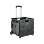 keeeper Olli Faltbarer Einkaufswagen 65L Schwarz, Traglast 35 kg
