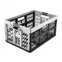 keeeper Profi Faltbox ben, 45 L, Light Silver – Traglast 50 kg, faltbar & stapelbar, platzsparende Aufbewahrungsbox mit Soft-Grip-Griffen, PP/TPE, 54 x 37 x 28 cm
