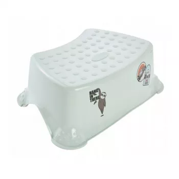 keeeper Trittstufe Tomek “Lazy Lui” 40,5x28,5x14 cm, Grün, rutschfest, 150 kg Traglast, Kinder & Erwachsene