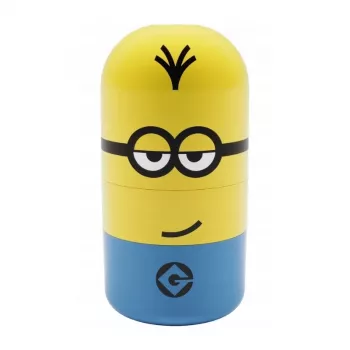 keeeper Aufbewahrungsbox Kevin 10L Minions Ø20x38cm gelb/blau