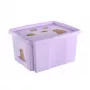 keeeper Aufbewahrungsbox mit Deckel 24L Karolina “Capybara” Soft Purple
