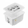 keeeper Aufbewahrungsbox mit Deckel 24L Karolina „Minions Bello“ 42,5x35,5x22,5cm Weiß