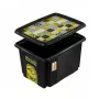 keeeper Aufbewahrungsbox mit Deckel 30L Karolina Minions Mosaic, 45x35x27 cm, Schwarz