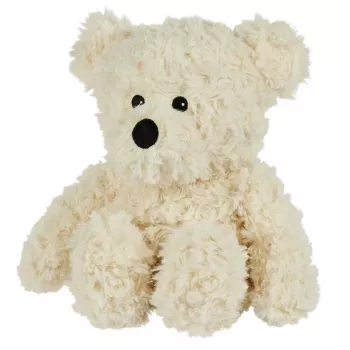 Keel Toys Classic Brown Teddy Bear Plüschtier, 25 cm, recycelte Füllung, Satin-Schleife, CE-zertifiziert, geeignet ab Geburt