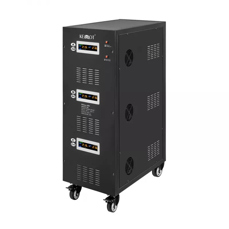 KEMOT PROavr-80k Automatischer Dreiphasen-Spannungsstabilisator 80 kVA