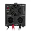 KEMOT PROsinus-1000 Pure-Sinus-Wechselrichter mit Ladefunktion, 12V 230V 1000VA/700W, Schwarz