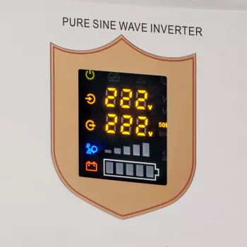KEMOT PROsinus-2000 Notstromversorgung – Reiner Sinus-Wechselrichter mit 12V Ladefunktion, 230V, 2000VA/1200W