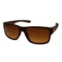 KENNETH COLE KC1246-5849F Herren Sonnenbrille Square Havana 58/17/138 mm