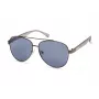 KENNETH COLE KC1394-5908V Herren-Sonnenbrille - Schwarzer Rahmen, graue Gläser, 59 mm