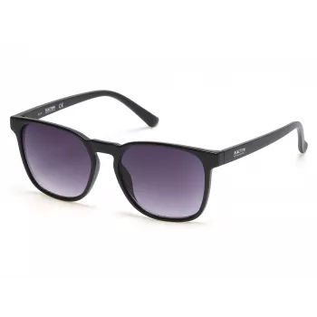 KENNETH COLE KC1414-5402B Herren Rechteck-Sonnenbrille - Schwarzer Rahmen Graue Gläser 55/18/145 mm UV400