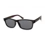 Kenneth Cole KC2985-5801A Herren-Rechteck-Sonnenbrille aus Acetat - Schwarz/Grau 58mm