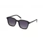 KENNETH COLE KC3005-5301B Unisex Rechteckige Sonnenbrille - Schwarzer Rahmen Graue Gläser 53mm
