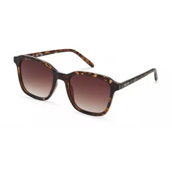 Kenneth Cole KC3005-5353F Unisex Sonnenbrille Havana/Braun Gestell Braune Verlaufsgläser 53mm