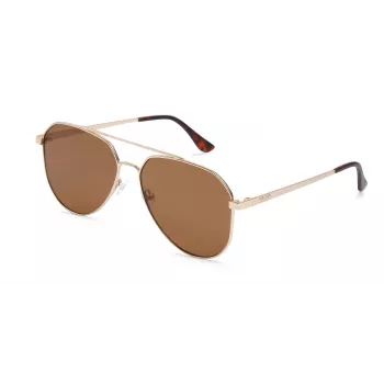 Kenneth Cole KC3009-5932E Herren Rechteckige Acetat-Sonnenbrille - Havana/Braun - 59/15/145 mm - UV400