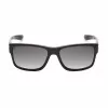KENNETH COLE MAN KC1246-5801B Sonnenbrille - Glänzend schwarzer Rahmen, graue Polycarbonat-Gläser, 58 mm